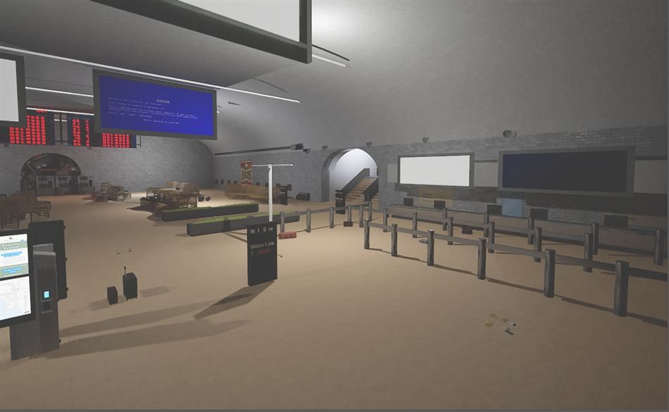 Metro — Ticketing hall
